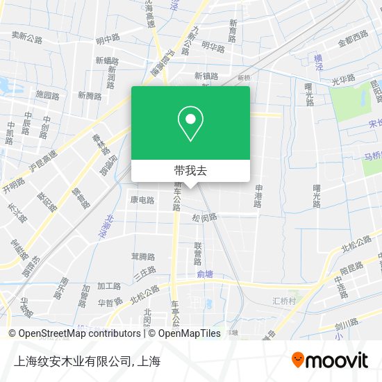 上海纹安木业有限公司地图