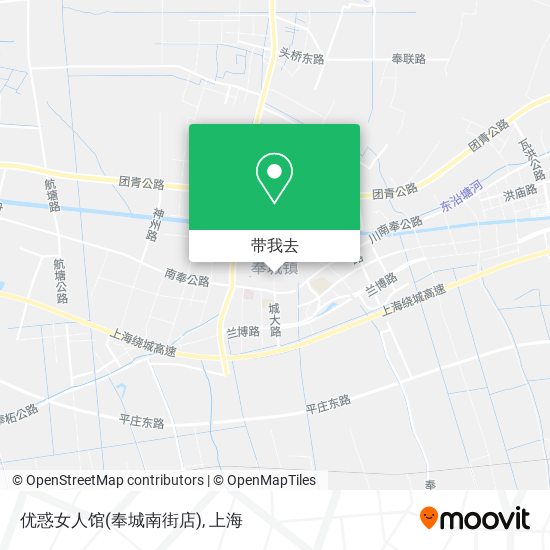 优惑女人馆(奉城南街店)地图