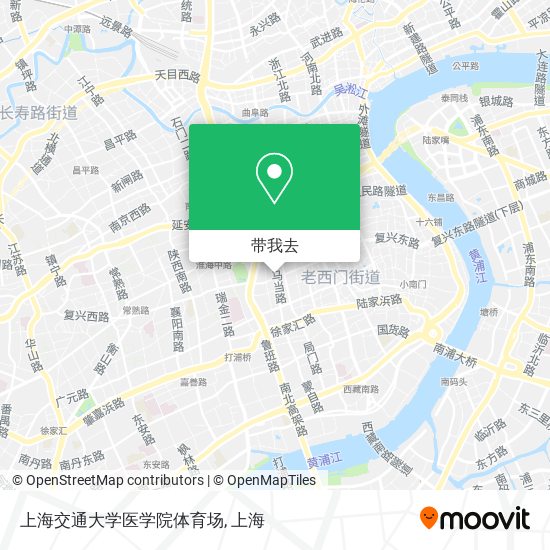 上海交通大学医学院体育场地图