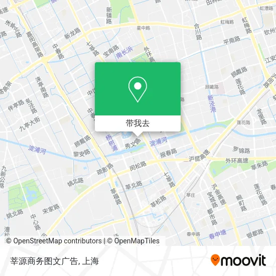 莘源商务图文广告地图