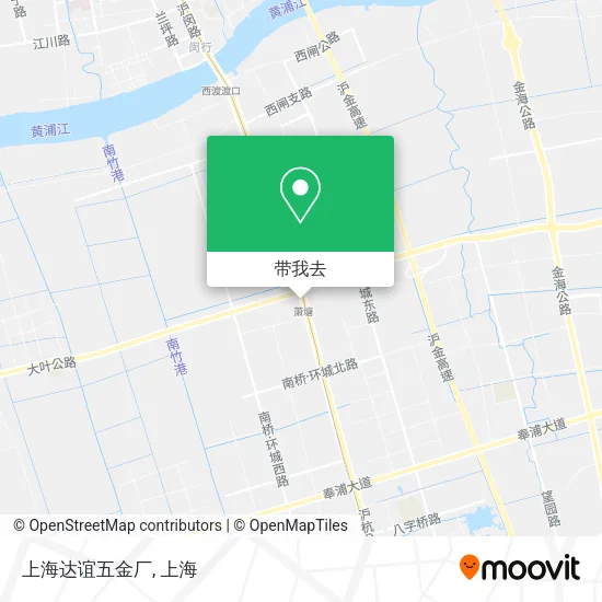 上海达谊五金厂地图