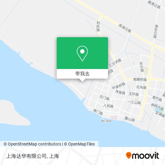 上海达华有限公司地图