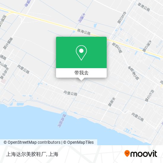 上海达尔美胶鞋厂地图