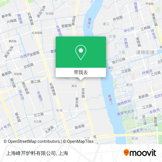 上海峰芹炉料有限公司地图
