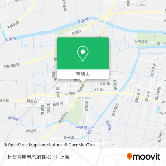 上海国铭电气有限公司地图