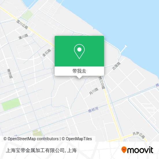 上海宝带金属加工有限公司地图