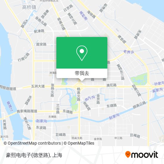 豪熙电电子(德堡路)地图