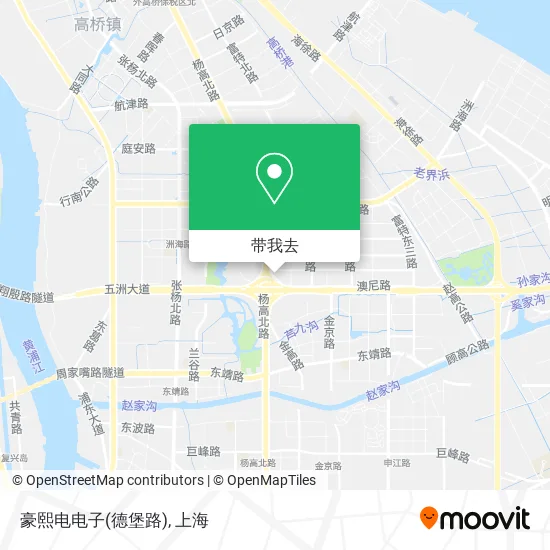豪熙电电子(德堡路)地图