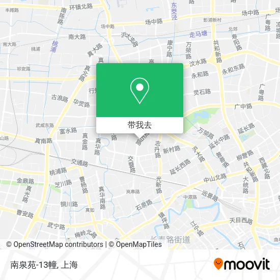 南泉苑-13幢地图