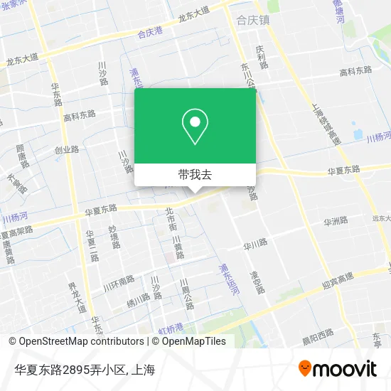 华夏东路2895弄小区地图