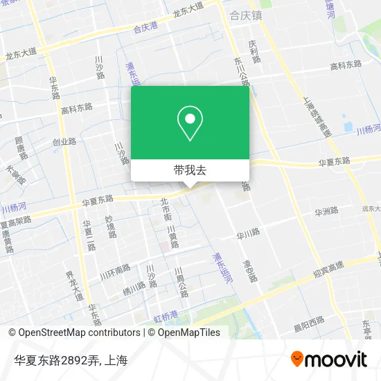 华夏东路2892弄地图