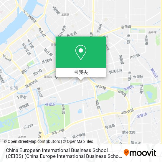 China European International Business School (CEIBS) (China Europe International Business School 中欧地图