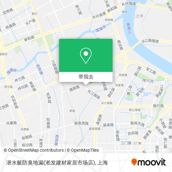 潜水艇防臭地漏(淞发建材家居市场店)地图