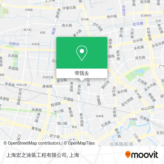 上海宏之涂装工程有限公司地图