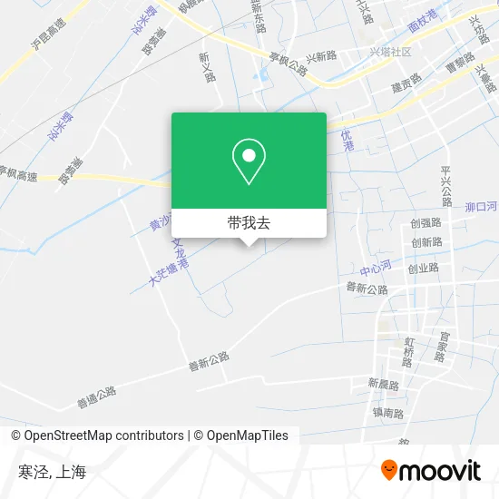 寒泾地图
