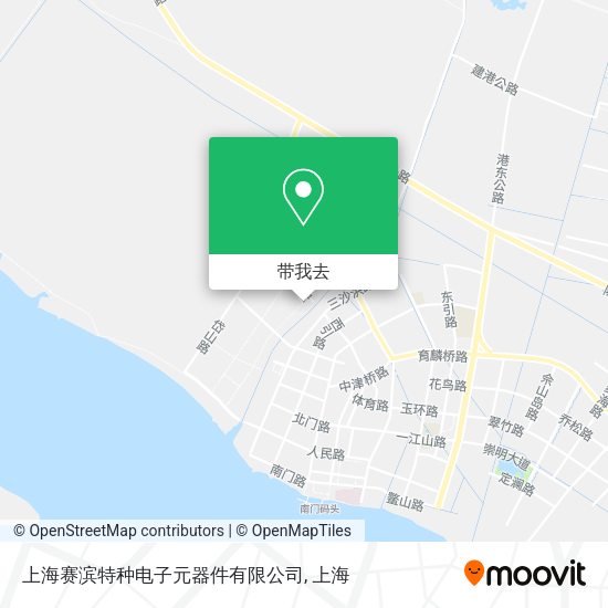 上海赛滨特种电子元器件有限公司地图