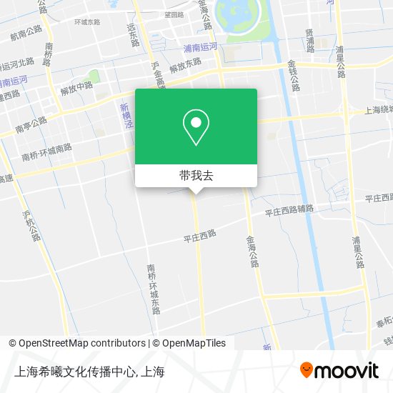 上海希曦文化传播中心地图