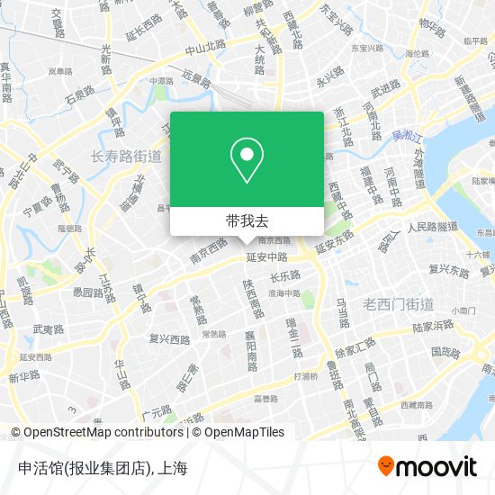 申活馆(报业集团店)地图