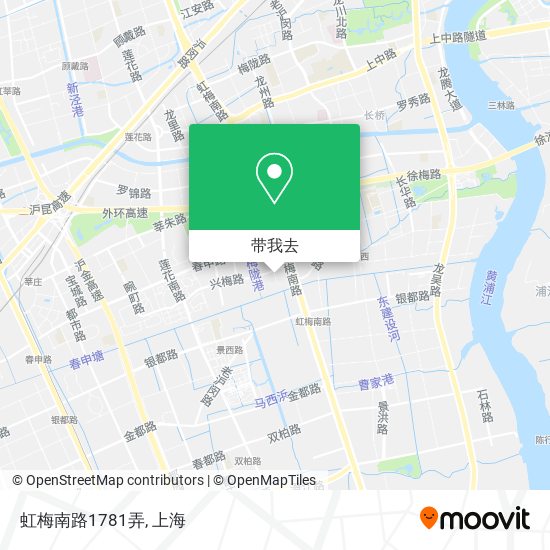 虹梅南路1781弄地图