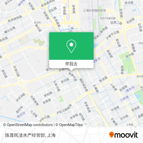 陈显民淡水产经营部地图
