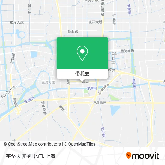 芊岱大厦-西北门地图