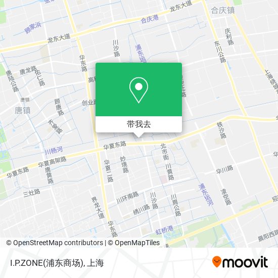 I.P.ZONE(浦东商场)地图
