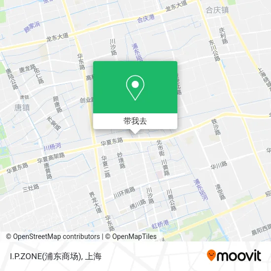 I.P.ZONE(浦东商场)地图