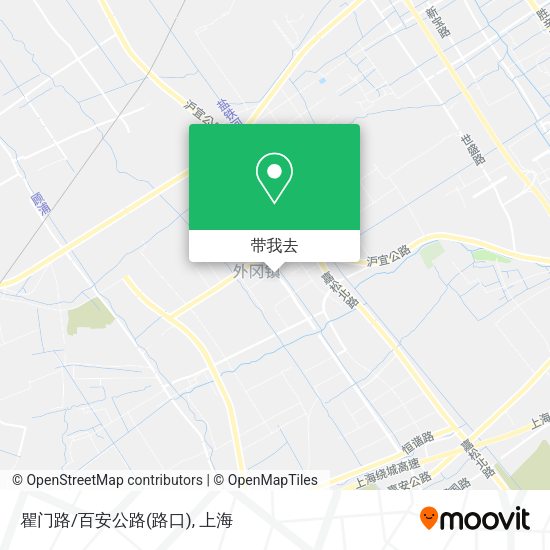 瞿门路/百安公路(路口)地图