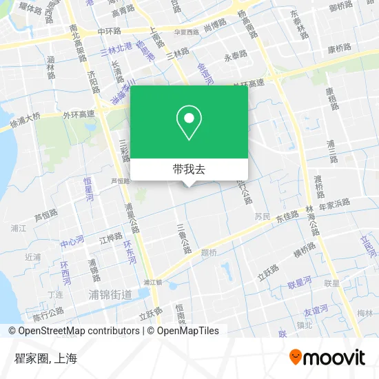 瞿家圈地图
