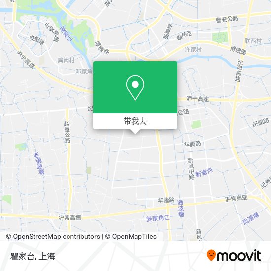 瞿家台地图