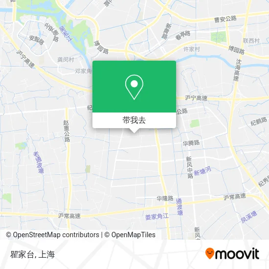 瞿家台地图