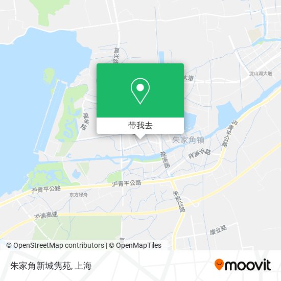 朱家角新城隽苑地图