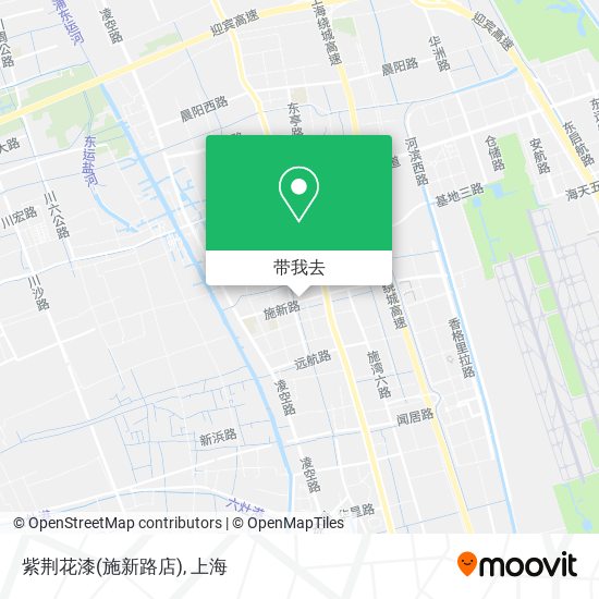 紫荆花漆(施新路店)地图