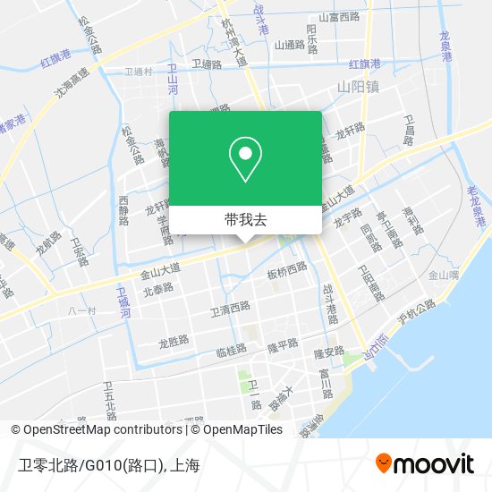 卫零北路/G010(路口)地图