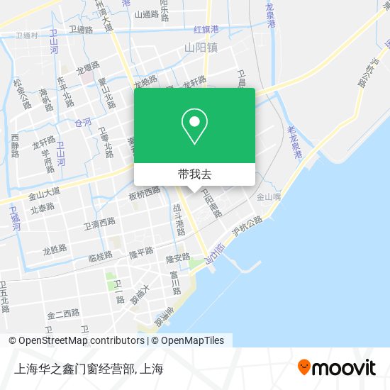 上海华之鑫门窗经营部地图