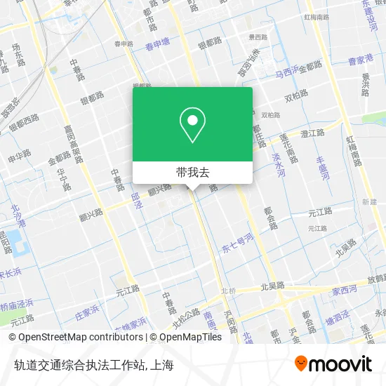 轨道交通综合执法工作站地图