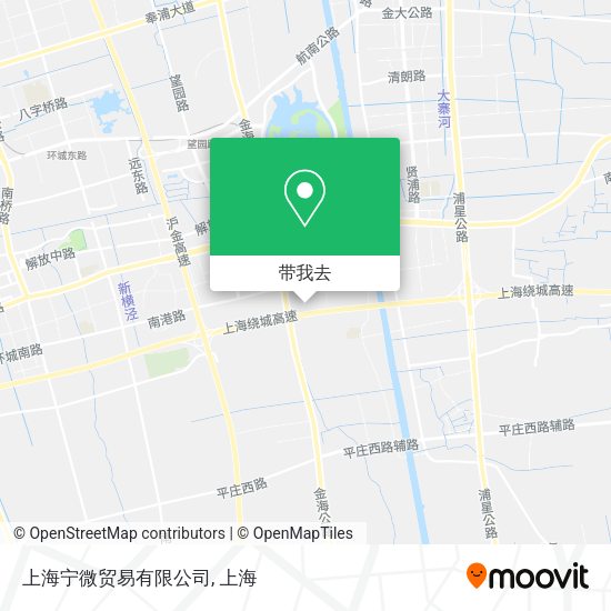 上海宁微贸易有限公司地图