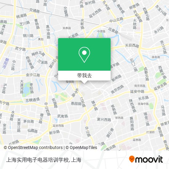 上海实用电子电器培训学校地图