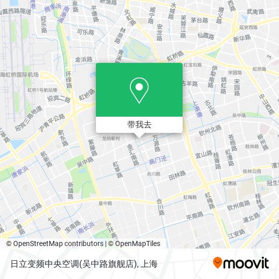 日立变频中央空调(吴中路旗舰店)地图