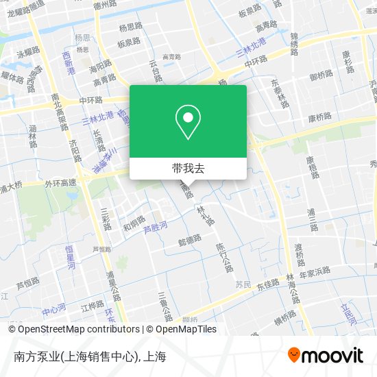 南方泵业(上海销售中心)地图