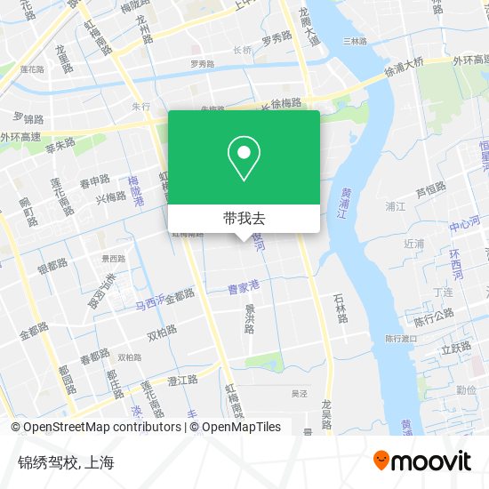锦绣驾校地图