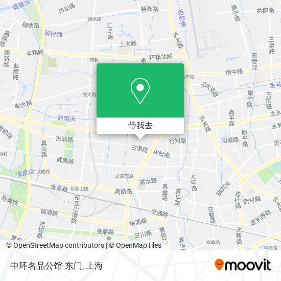 中环名品公馆-东门地图