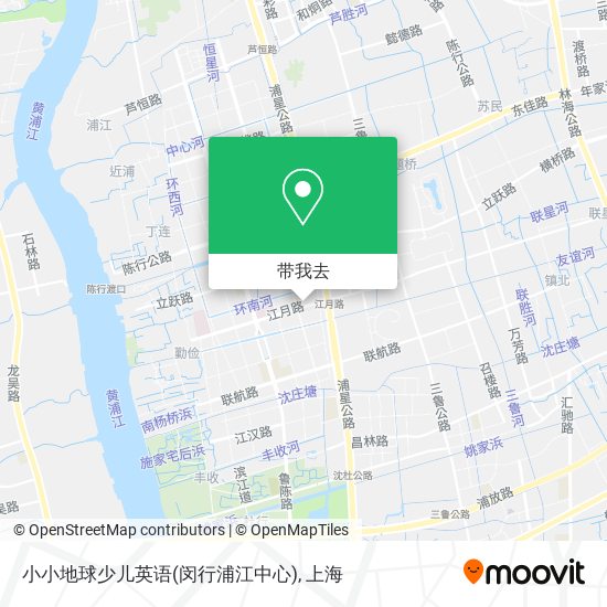 小小地球少儿英语(闵行浦江中心)地图