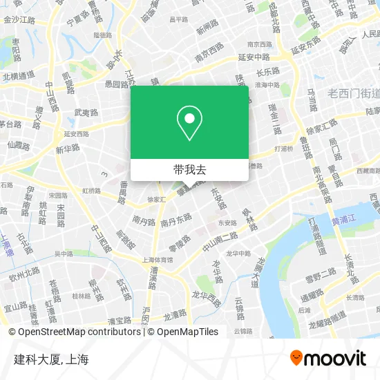 建科大厦地图