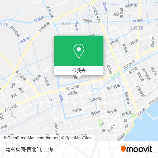 建科集团-西北门地图