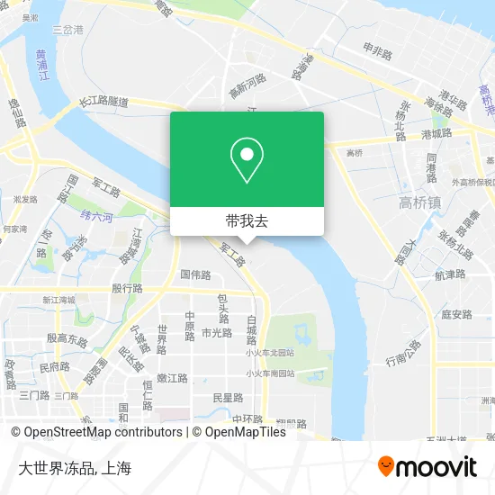 大世界冻品地图