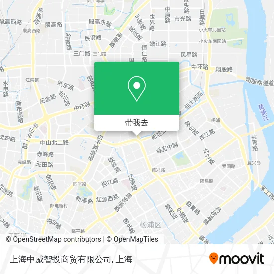 上海中威智投商贸有限公司地图