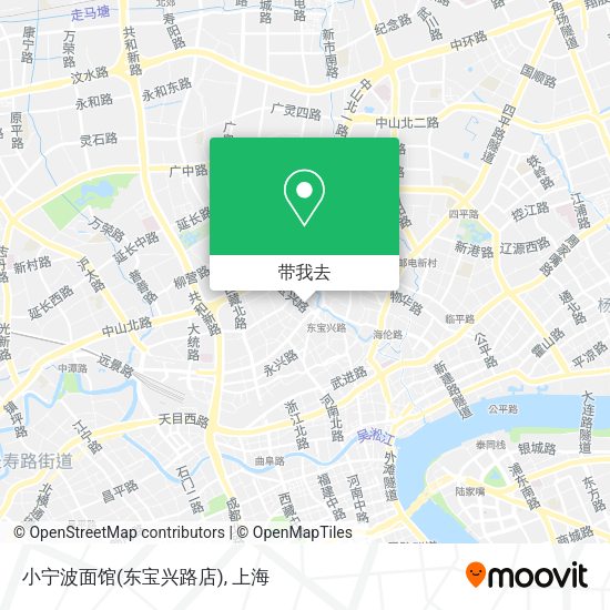小宁波面馆(东宝兴路店)地图