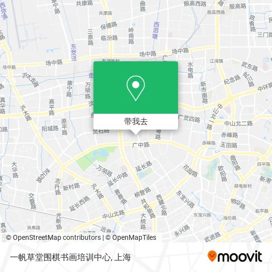 一帆草堂围棋书画培训中心地图