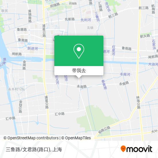 三鲁路/文君路(路口)地图